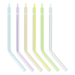 Końcówki do dmuchawki plastikowe kolorowe 250 szt. COTISEN