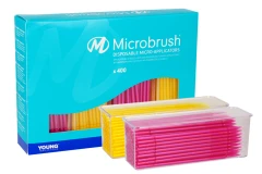 MicroBrush_400szt_Young_Innovations_rozowo-zolte.webp