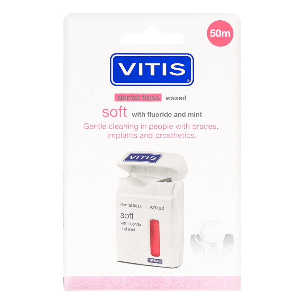 Nić dentystyczna woskowana  50 m VITIS2.png