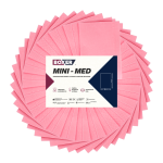  Serwety cięte składane MINI-MED 400 szt. Boxer - Różowe