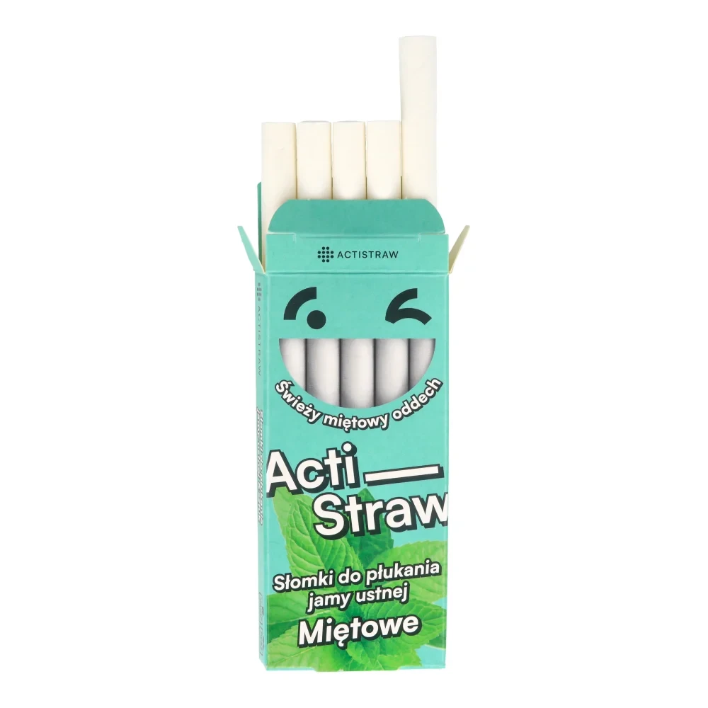 Słomki do płukania jamy ustnej 5 szt. Actistraw - 47331_2%kwadrat.webp