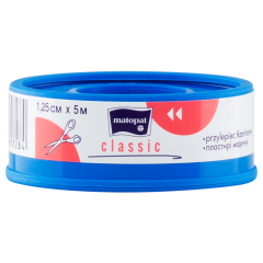 Przylepiec tkaninowy 1,25cmx5m Matopat.jpg