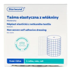 Taśma elastyczna z włókniny 5cmx10m  Steriwund - 47578_1%kwadrat.webp