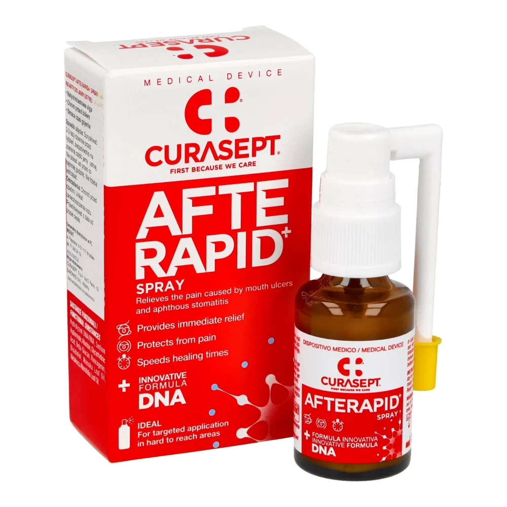 Spray Afte Rapid DNA 15 ml CURASEPT  - 28989_3%kwadrat.webp