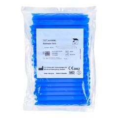 Scantube Vent - końcówki do ssaka 100 szt granatowe opakowanie.webp