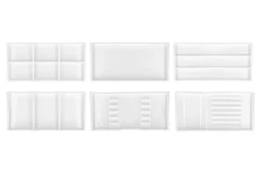 Tacka stomatologiczna plastikowa biała COTISEN - SUB26360_glowne.webp