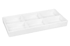 Tacka plastikowa biała COTISEN AK0120 - 49146_3_poziom.webp