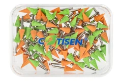 kolor parasolka pomarańczowy i zielony wzór hard.webp