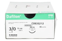 Nici Dafilon 36 szt.B.Braun_DS19, 3-0, 75 cm.webp