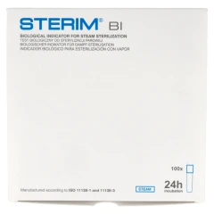 Testy biologiczne ampułkowe 100 szt. 24 h Sterim - 41294 nowe opakowanie_1_kwadrat.webp