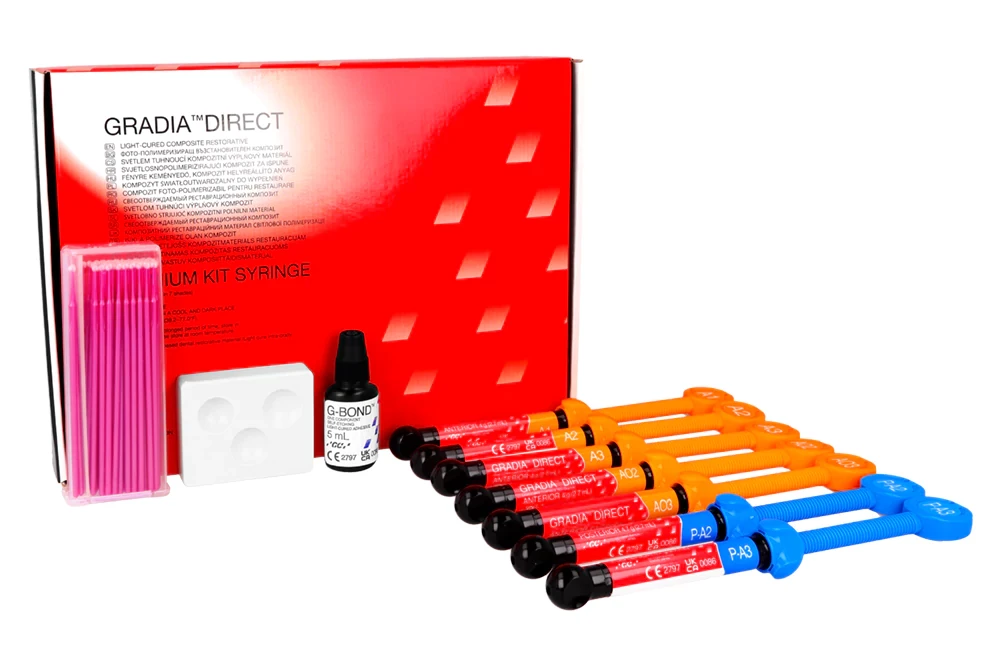 Gradia Direct 2,7 ml x 7 szt. + G-Bond GC.webp