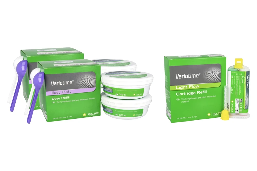Variotime Easy Putty 300 ml x 4 szt. + Variotime Light Flow 50 ml x 2 szt.webp