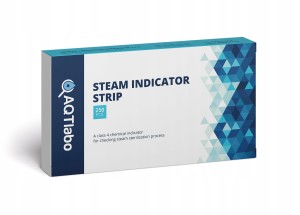 Paski testowe do sterylizacji parowej klasa 4 250 sztuk AQTlabo