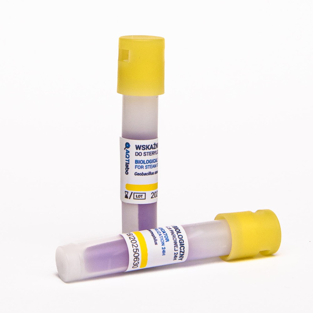 Wskaźnik biologiczny do sterylizacji 24 h 50 szt. AQTlabo.jpg