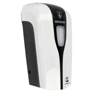 Dozownik automatyczny 1 l biało - czarny + zasilacz Medisept