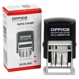 Datownik samotuszujący 4 mm Office Products