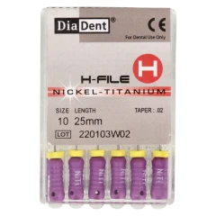 Pilniki H-FILE DiaDent H_10 25mm.webp