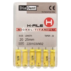 Pilniki H-FILE DiaDent H_20 25mm.webp