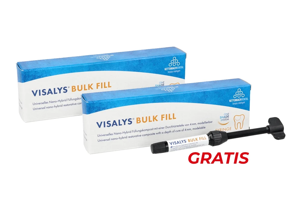 Visalys Bulk Fill 4 g Kettenbach 1 + 1 GRATIS.webp