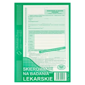 Skierowanie na badania A5 Michalczyk i Prokop