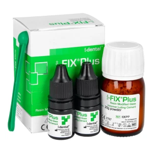PROMOCJA i-FIX Plus 20 g + 6,5 g x 2 szt. i-dental do 30.09.2026