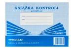 Książka kontroli przedsiębiorcy A5 16 szt. Typograf