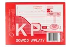 Dowód wpłaty KP A6 typ 401-5 80 kartek - 51484_1_poziom.webp