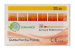 PROMOCJA Ćwieki gutaperkowe 6% 60 szt. Cerkamed - 20 bez kalibracji do 30.09.2026