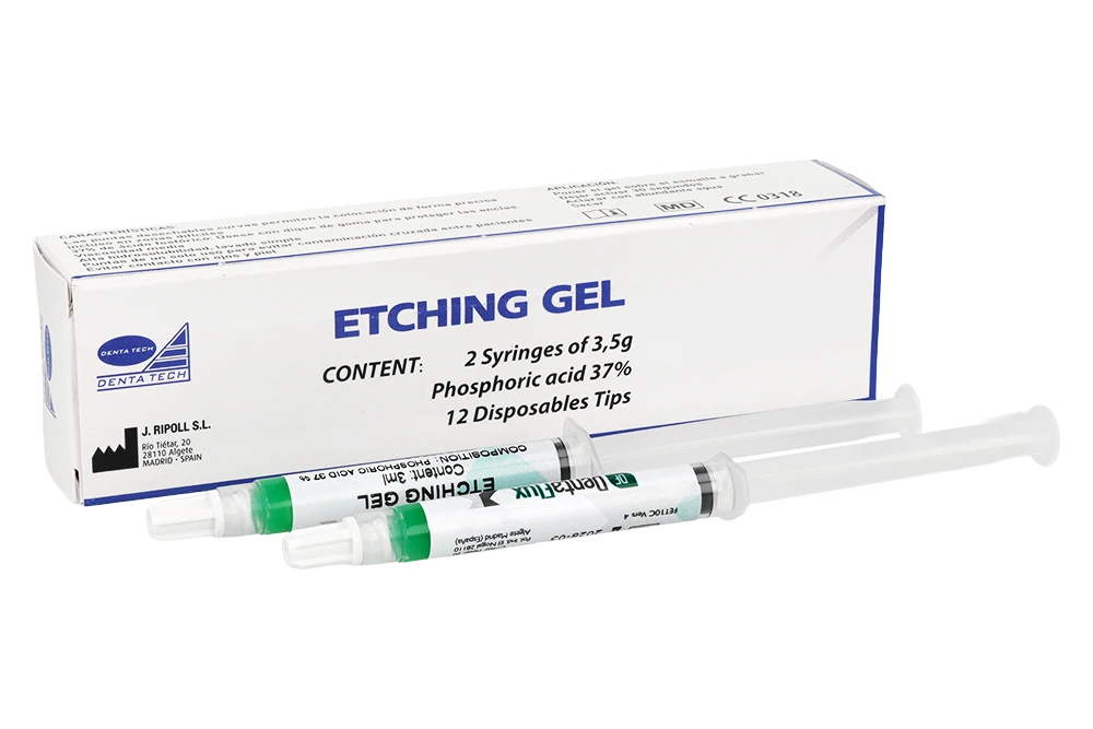 Etching gel 3,5 g x 2 szt. DentaFlux - green - A3D - 51534_3_poziom.webp