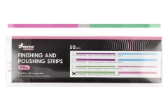 Paski scierne 50 szt ZTdental - 4 mm zielono-rozowe.webp