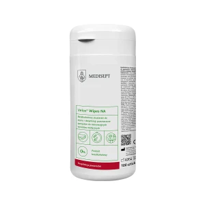 PROMOCJA Chusteczki bezalkoholowe Velox Wipes NA w pojemniku 100 szt. Medisept do 30.09.2026