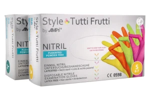 Rękawiczki nitrylowe Tutti Frutti 96 szt. AMPri