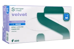 Rękawiczki nitryl. Velvet 200 szt. Sempermed_M.webp