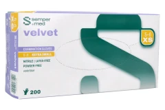 Rękawiczki nitryl. Velvet 200 szt. Sempermed_XS.webp