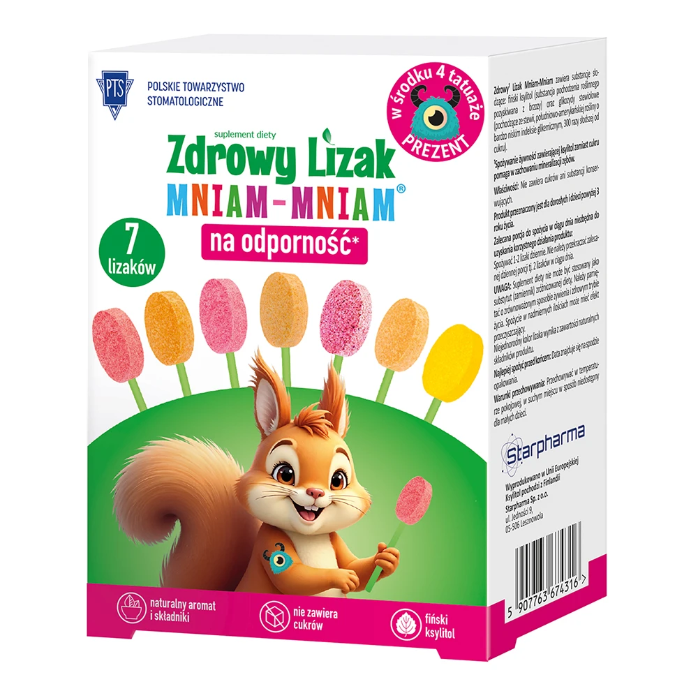 Zdrowy Lizak 7 szt Starpharma - 41529.webp