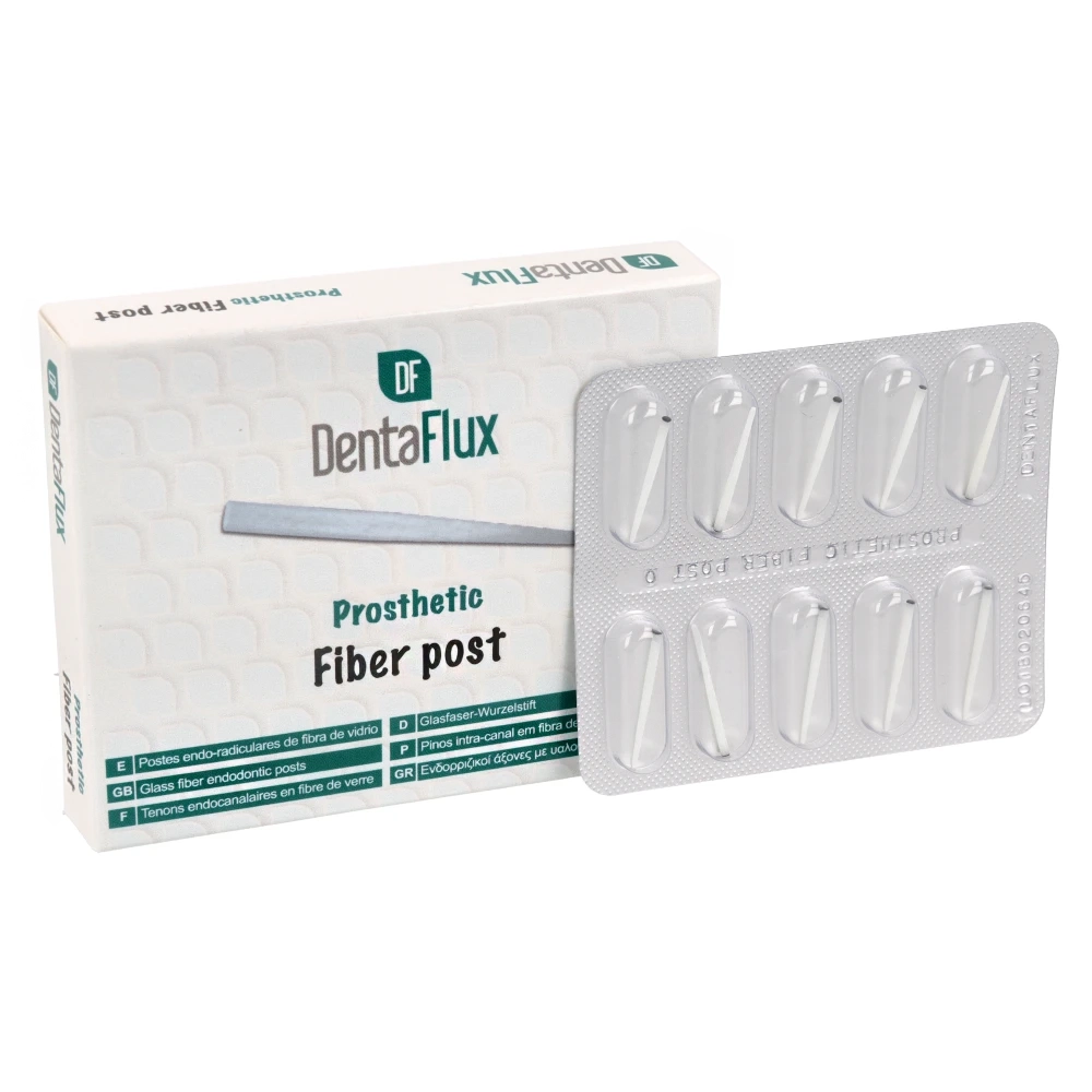 Prosthetic Fiber Post 10szt.DentaFlux_10_kwadrat.webp