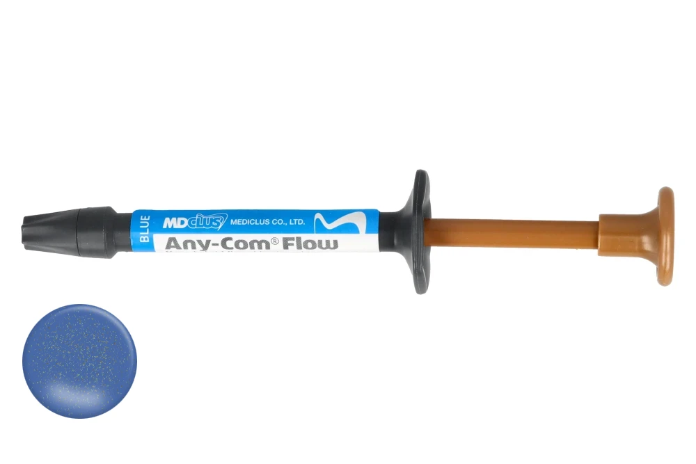 Any-Com Flow Rainbow z brokatem 2 g MEDICLUS niebieski.webp