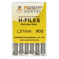 H-Files 6 szt Rogin Dental_31mm_#08.webp