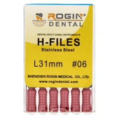 H-Files 6 szt Rogin Dental_31mm_#06.webp
