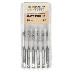 28mm_#5 Gate Drills 6 szt  Rogin Dental_8_kwadrat.webp