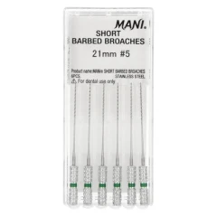 21 #5 Miazgociągi 6 szt. Mani short barbed broaches_3_kwadrat.webp