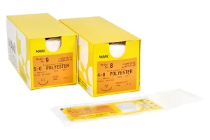 Nici niewchłanialne Polyester 12 szt. Mani