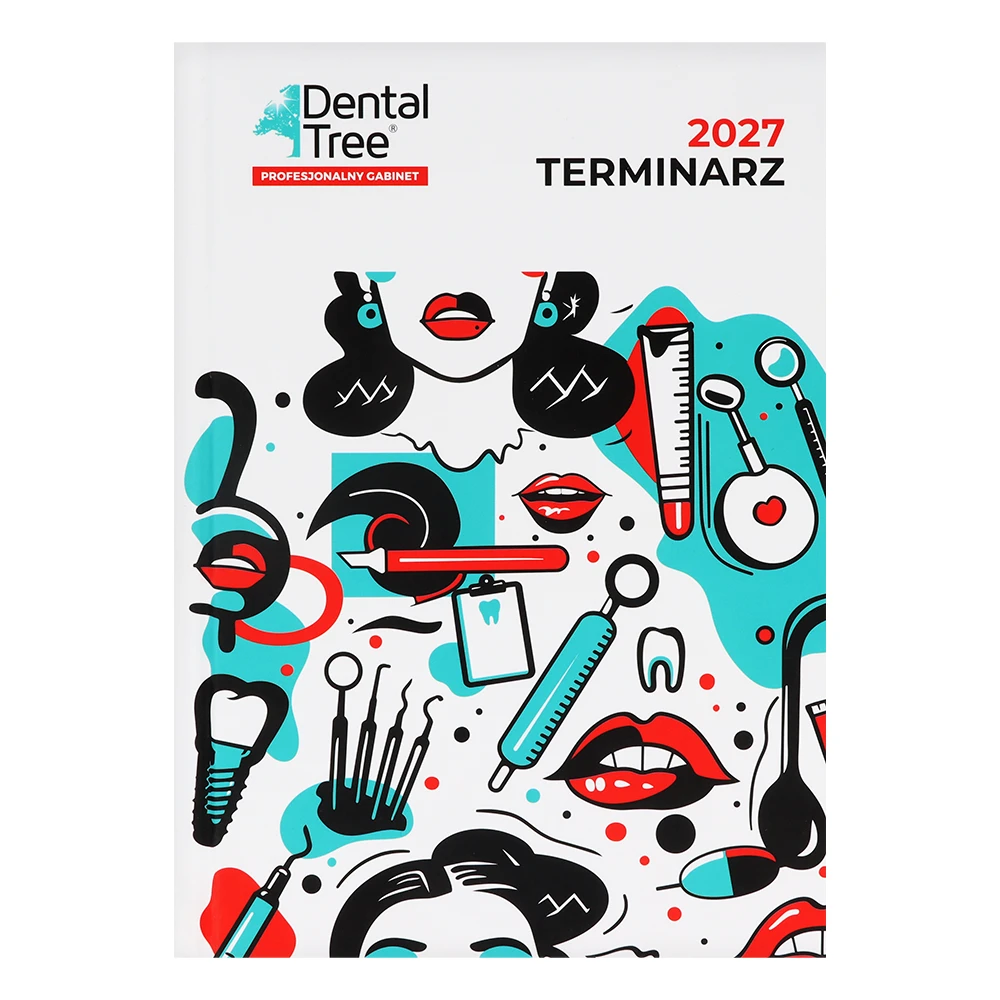 Terminarz dla stomatologa A5 2027 x 1 szt wzór 1.webp