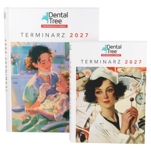 Terminarz dla stomatologa A5 2027 wzór 2 + A4 2027 wzór 2