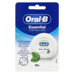 Nić dentystyczna Essential Floss woskowana 50 m Oral-B