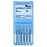 Wiertło różyczka MI Stainless Burs 6 szt. Mani