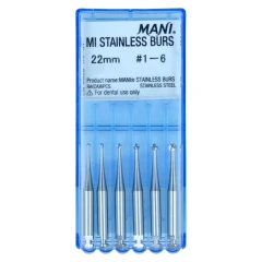 22mm #1-6 Wiertło Mi Stainless Burs 6 szt. Mani_3_kwadrat.webp