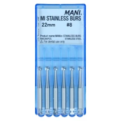 22mm #8 Wiertło Mi Stainless Burs 6 szt. Mani_6_kwadrat.webp