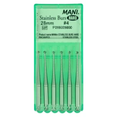 Wiertło Stainless Burs Hard 6 szt Mani 28 mm_#4.webp
