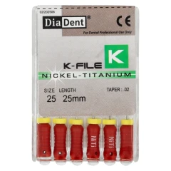 25 25mmPilniki tytanowe K-Files 6 szt. Diadent - SUB30302_1_kwadrat.webp